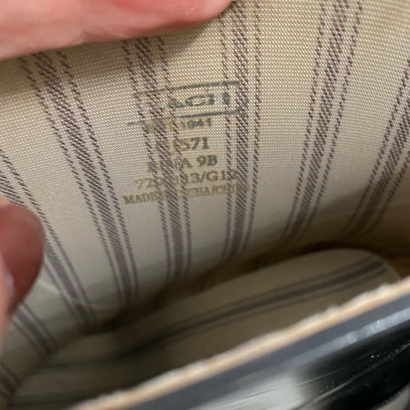 Black Coach Rainboots - Picture 6 of 7